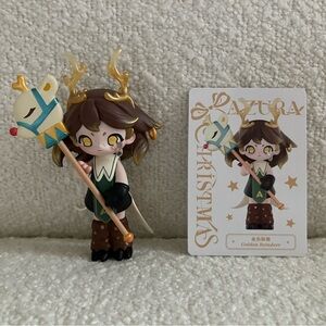 Pop Mart Azura Christmas Golden Reindeer Blind Box Figure / Figurine